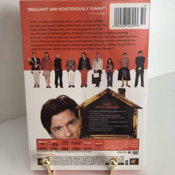 3/$20 New Arrested Development Season 1 TV Series DVDs Comedy Funny Gift - Picture 3 of 4